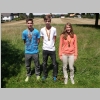 Siegerpodium Kategorie U16 von links nach rechts: Roth Lukas (2. Rang), Weber Ivo (1. Rang) und Kropf Anna (3. Rang)
